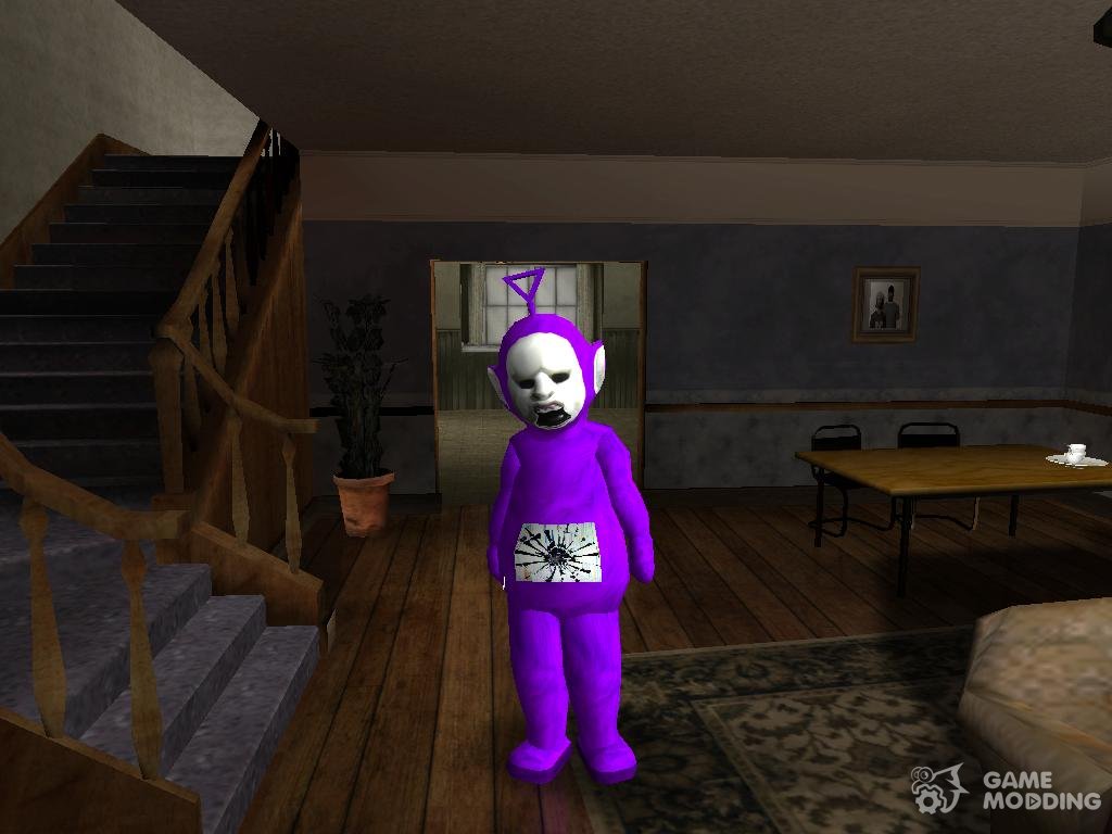 Slendytubbies 3 Tinky Winky Skin for GTA San Andreas