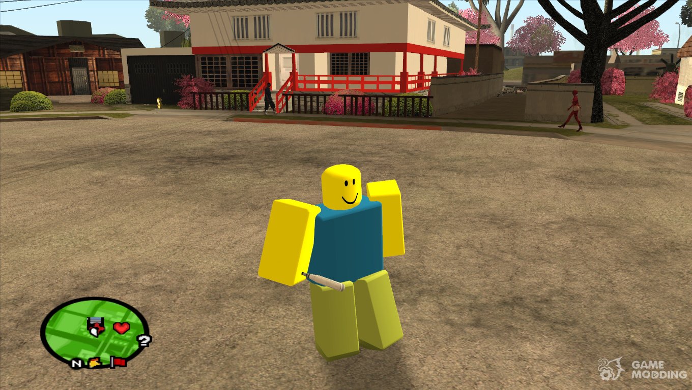 Roblox Noob v1 para GTA San Andreas