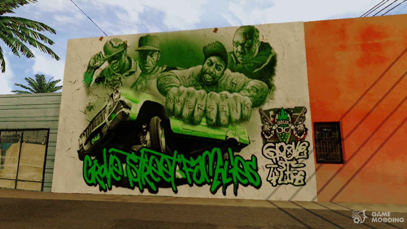 Grove Street Graffiti