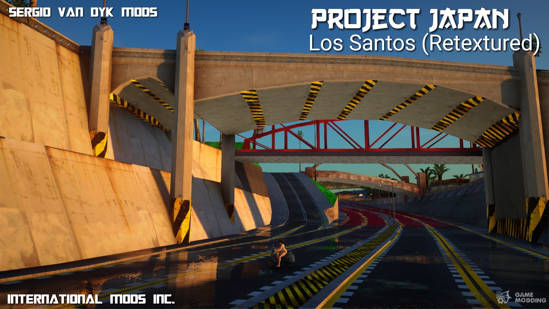 PROJECT JAPAN: Los Santos (Retextured) for GTA San Andreas