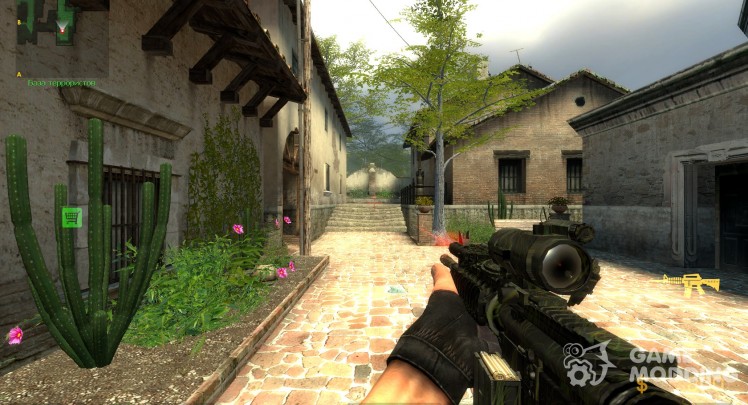 Snark en M4A1 Lamas