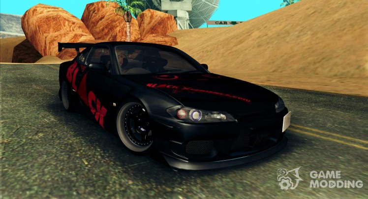 Nissan S15 Street Edition Djarum Black