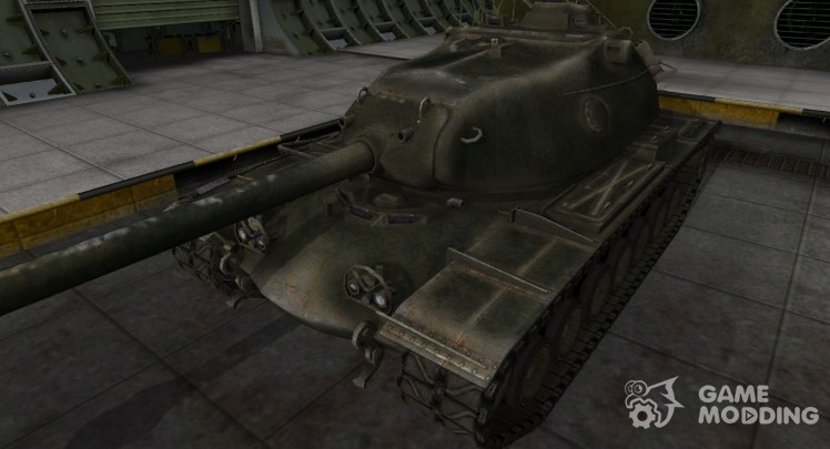 The skin for the American M103 tank