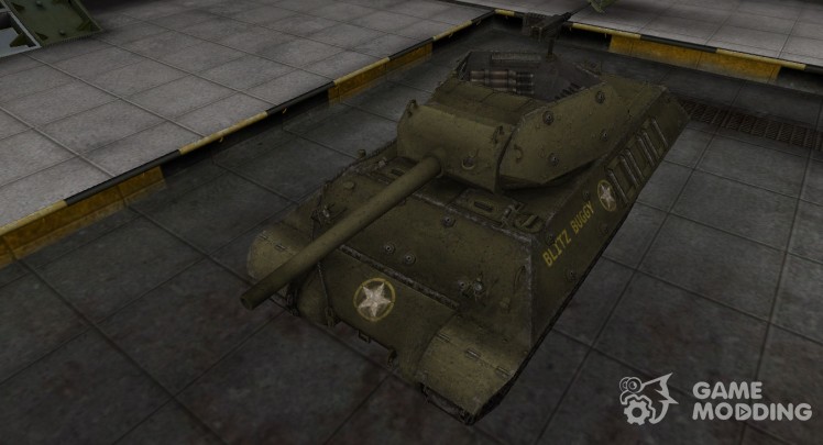 Historical camouflage M10 Wolverine