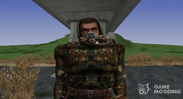 A member of the group Death Squad of S. T. A. L. K. E. R V. 5