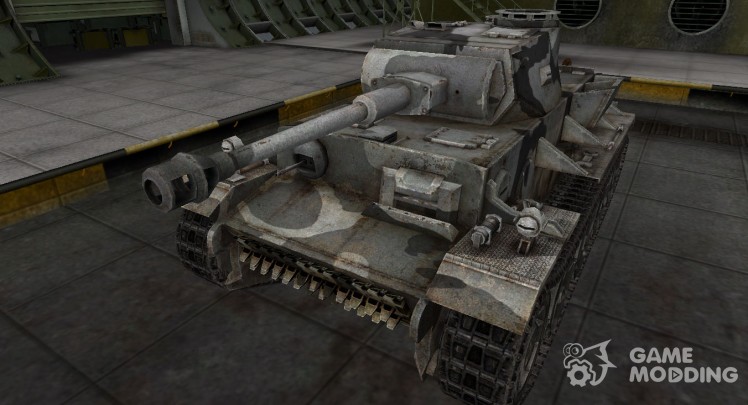 Emery cloth for German tank VK 36.01 (H)