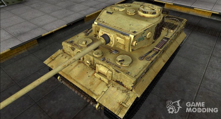 The skin for the Panzer VI Tiger 505 Germany 1944