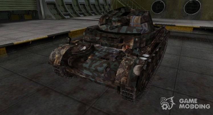 Mountain camouflage for PzKpfw II