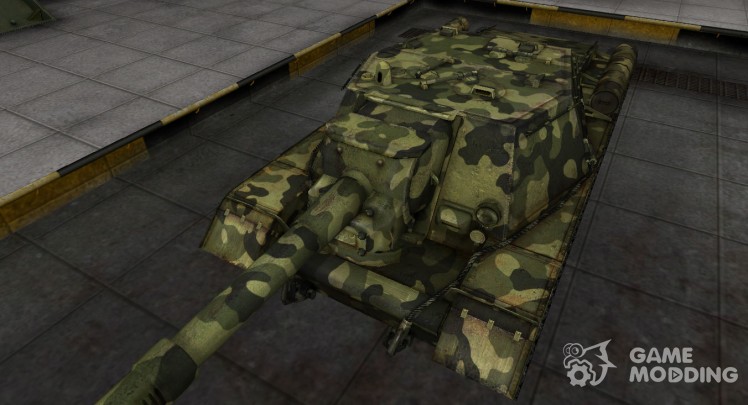 Skin for Su-152 with camouflage