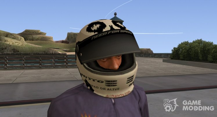Racing Helmet Leopard