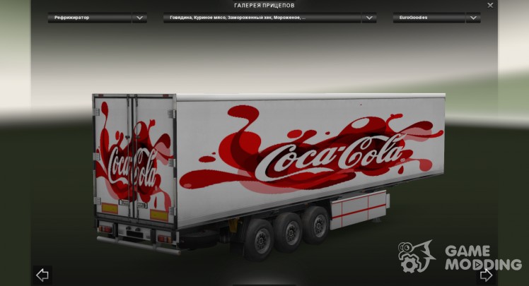 Coca-Cola and Fruits Trailers