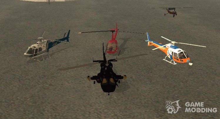 Пак новых вертолётов