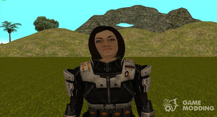 Миранда Лоусон под прикрытием из Mass Effect