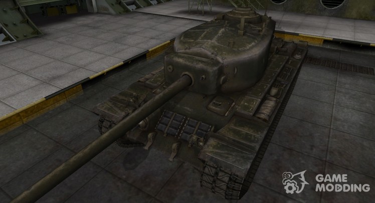 Emery cloth for American tank T30