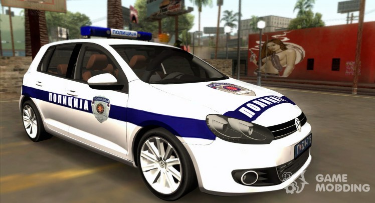 Volkswagen Golf Mk6 Policija Was