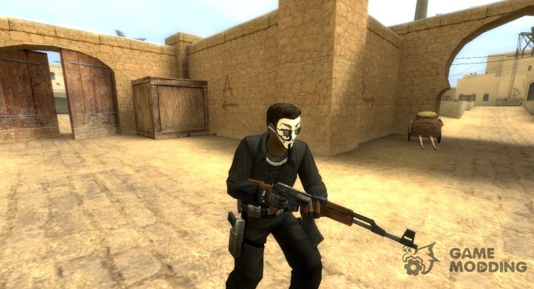 Anonymous L33t / my first skin
