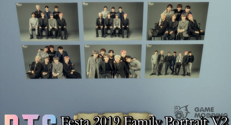 BTS Family Portrait 2 Posters