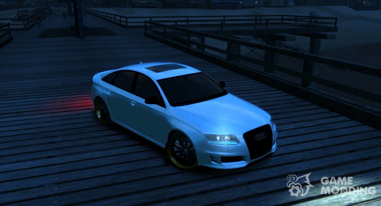 Audi RS6 2009 luz Tuning [Beta]