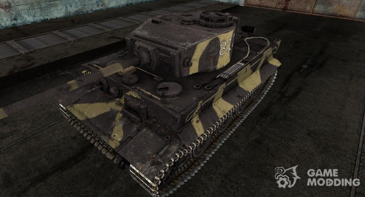 Skin for the Panzer VI Tiger