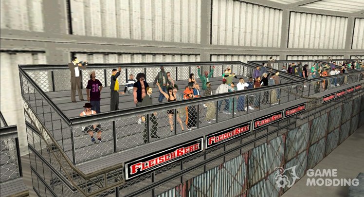 Modelo 3D de la gente en los estadios (Mod Loader)
