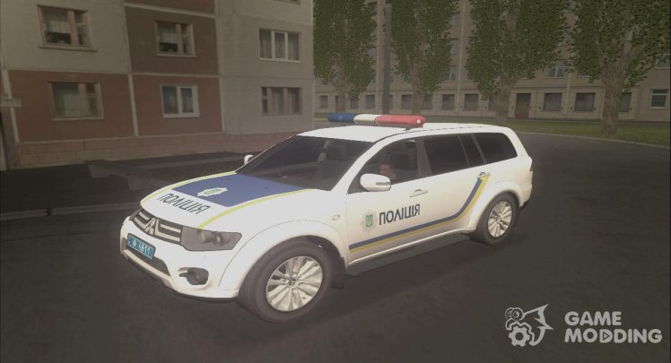 Mitsubishi Pajero Police of Ukraine