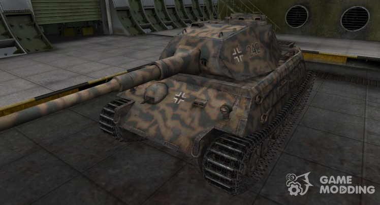 Casco de camuflaje VK 45.02 (P) Ausf. A