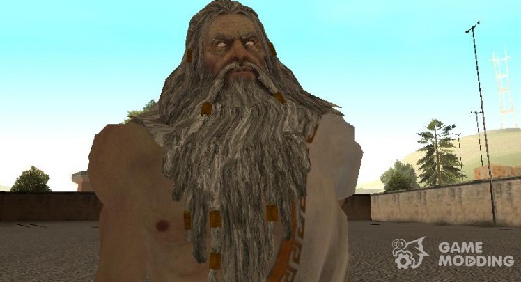 Zeus with short tunica from god of war 3