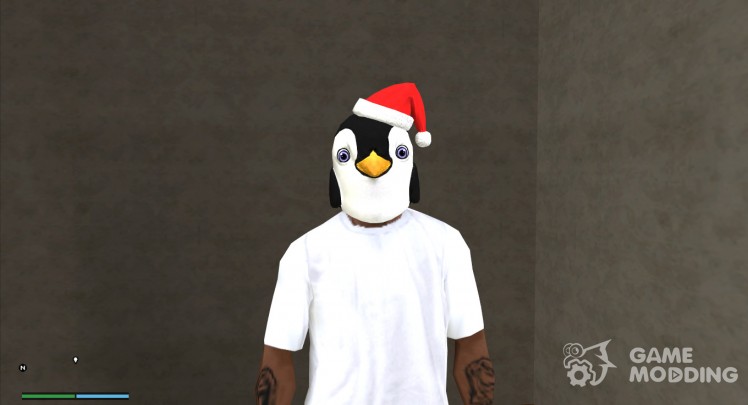 Маска пингвинёнка HD из GTA ONLINE