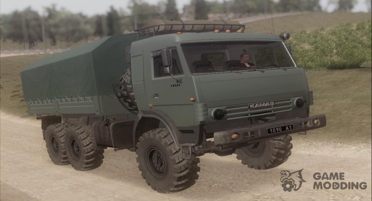 KAMAZ-5350 Mustang APU