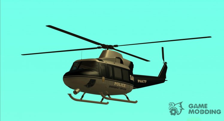 how to get a police helicopter in GTA San Andreas 