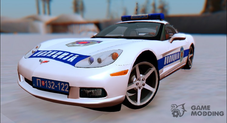 Chevrolet Corvette C6 Police