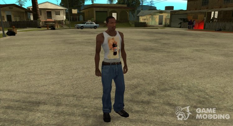 Camiseta blanca (Pepsi cola real)