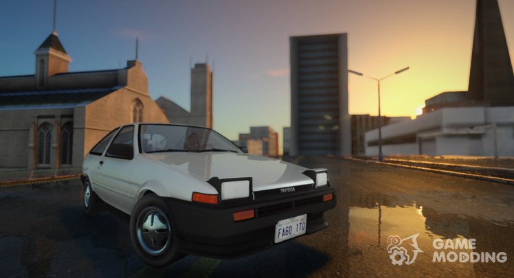 El Toyota Sprinter Trueno AE86