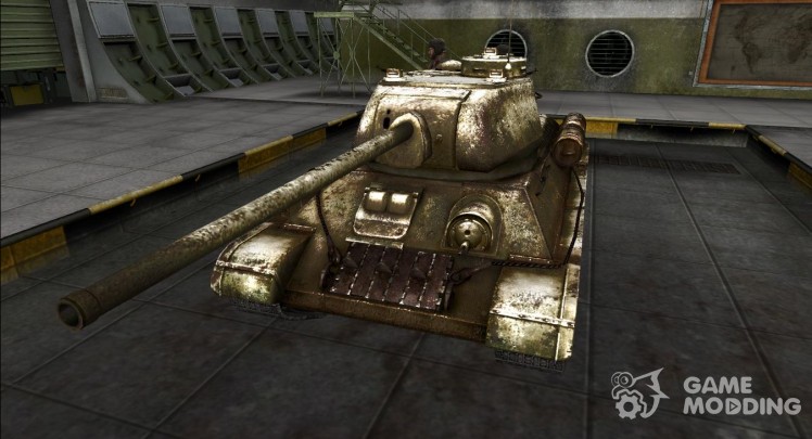 Ремоделинг для танка Т-34-85 с танкистами