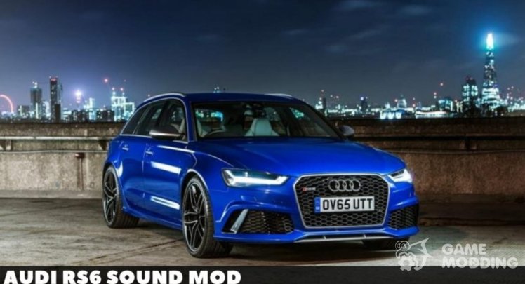 Audi RS6 Sonido Mod