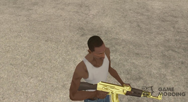 AK-47 de oro
