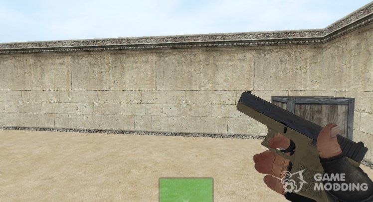 Glock 18 with T Elite Hands from CSGO