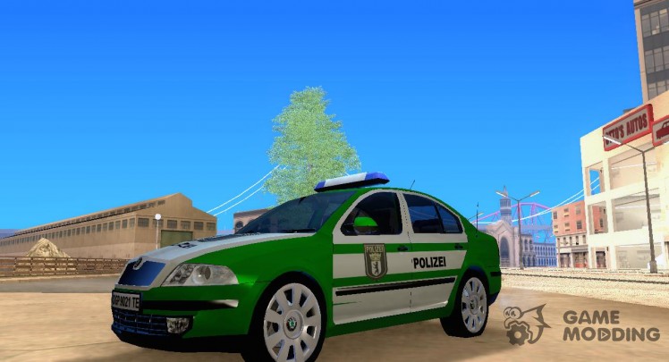 The Police Skoda Oktavia
