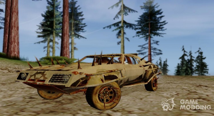 Ford Falcon con el juego de Mad Max
