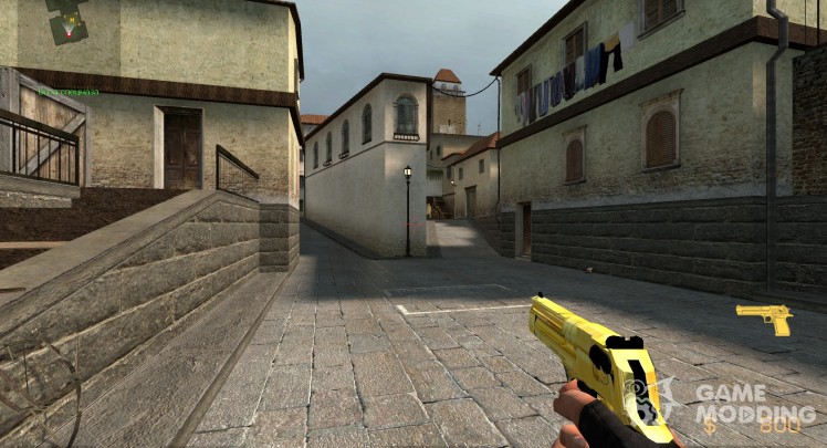 gold+black deagle