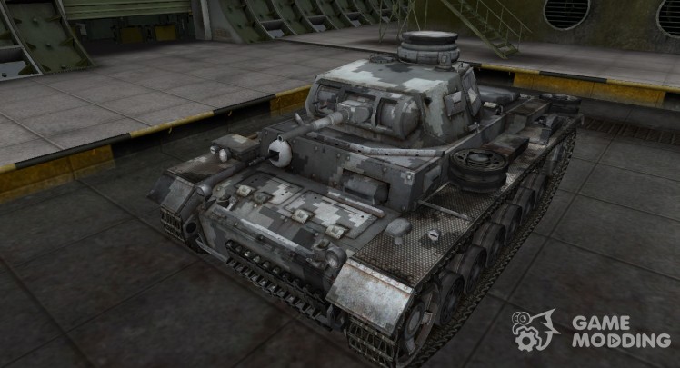 Camouflage skin for PzKpfw III