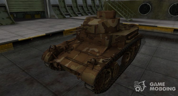 Шкурка для американского танка M2 Light Tank
