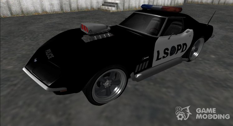 Chevrolet Corvette C3 Stingray Policía LSPD