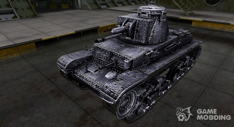 Dark skin for the Panzerkampfwagen 35 (t)