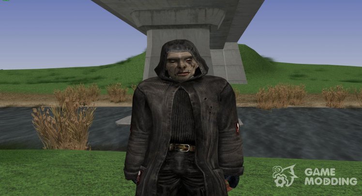 A member of the group Dark stalkers from S. T. A. L. K. E. R V. 21