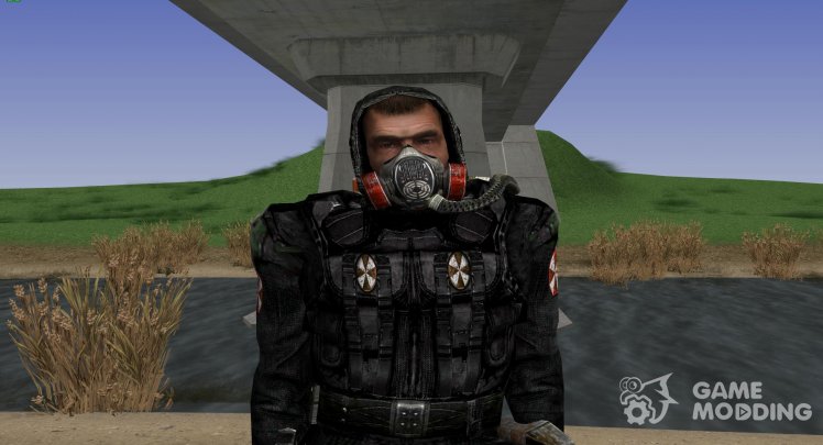 A member of the umbrella Corporation S. T. A. L. K. E. R V. 6