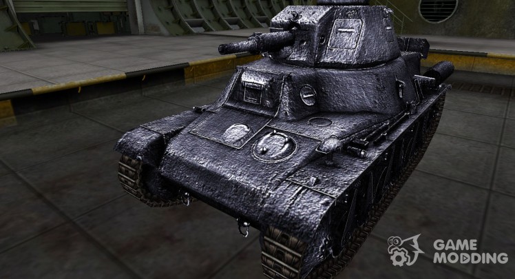 Dark skin for Panzerkampfwagen 38 h 735 (f)