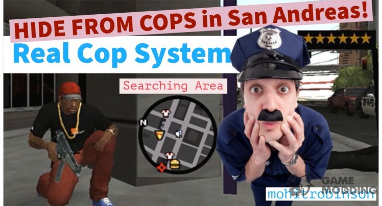 Real Cop System - Hide from Cops