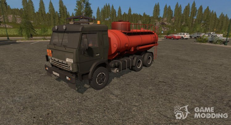 Kamaz-55102 Бензовоз versión 1.0