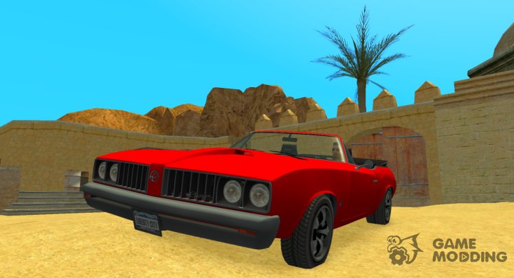 Stalion with a working steering wheel